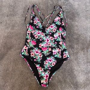 Ripcurl floral one piece